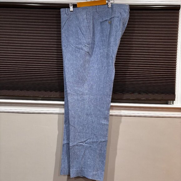 Jos. A. Bank Slim fit Linen Suit Separates Pants Lt: blue SZ: 42/32 - Picture 8 of 10